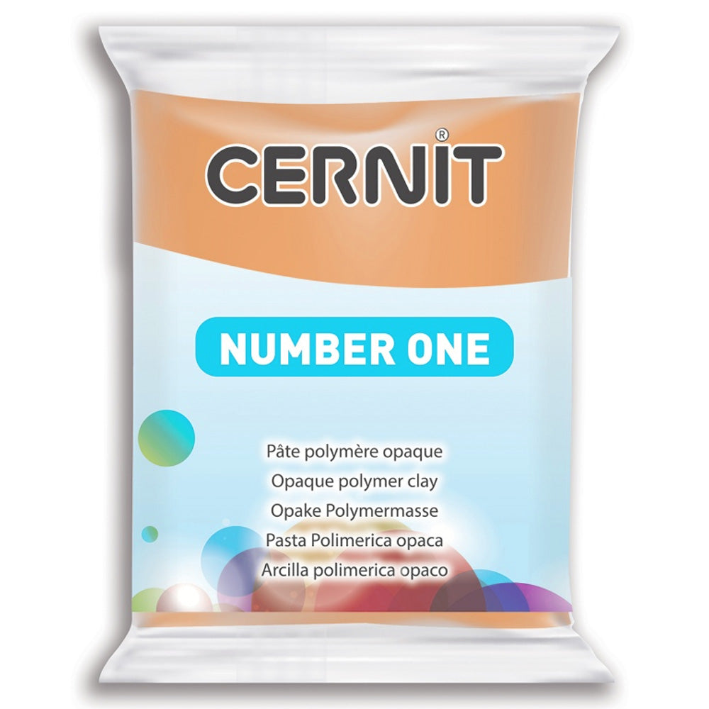 Cernit Number One Polimer Kil 56gr Caramel 807