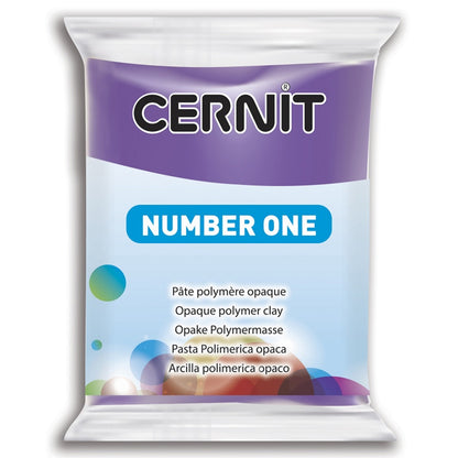 Cernit Number One Polimer Kil 56gr Violet 900