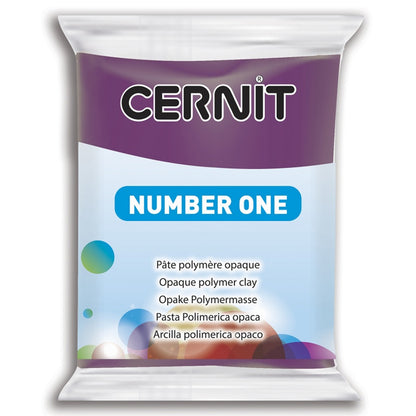 Cernit Number One Polimer Kil 56gr Purple 962