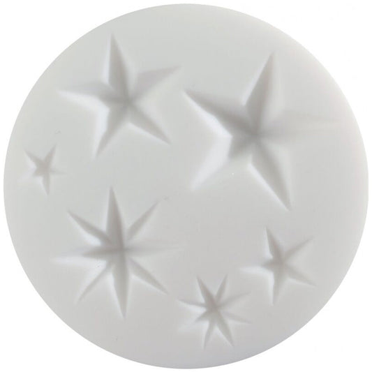 Cernit Silikon Desen Kalıbı Sılıcone Mould Stars