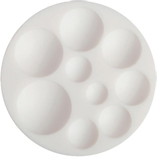 Cernit Silikon Desen Kalıbı Sılıcone Round Round Cabochons
