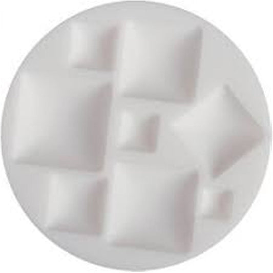 Cernit Silikon Desen Kalıbı Sılıcone Square Square Cabochons