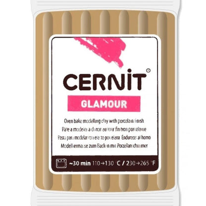 Cernit Glamour Polimer Kil 56gr Gold 050