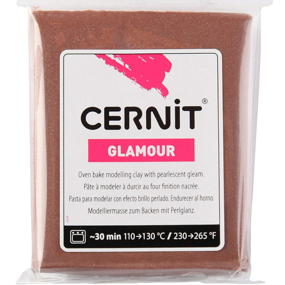 Cernit Glamour Polimer Kil 56gr Copper 057
