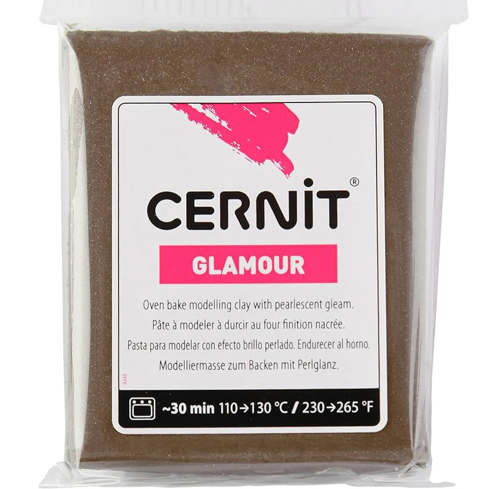 Cernit Glamour Polimer Kil 56gr Bronze 058