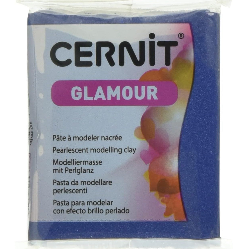 Cernit Glamour Polimer Kil 56gr Navy Blue 246