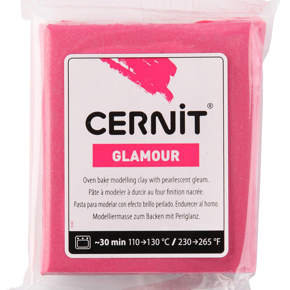 Cernit Glamour Polimer Kil 56gr Carmine Red 420