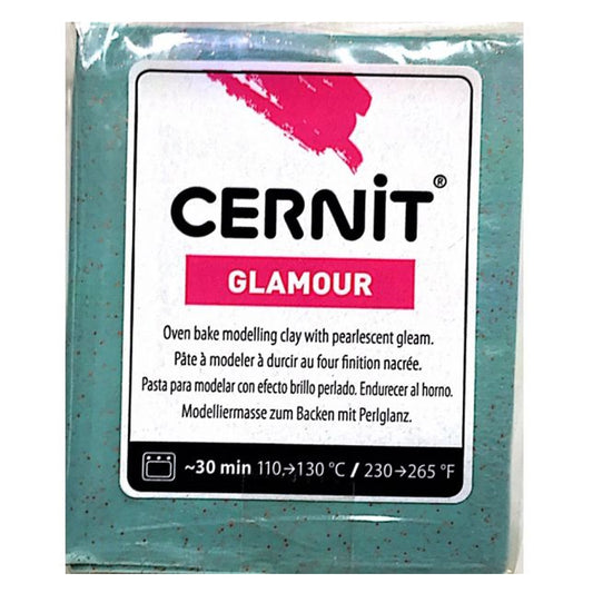 Cernit Glamour Polimer Kil 56gr Light Verdigris 619