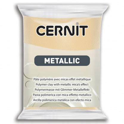 Cernit Metalik Polimer Kil 56gr Champagne 045