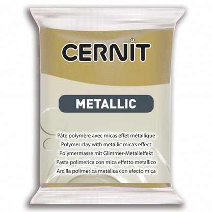 Cernit Metalik Polimer Kil 56gr Antique Gold 055