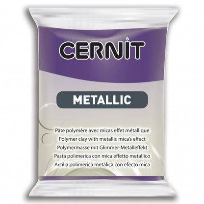 Cernit Metalik Polimer Kil 56gr Violet 900