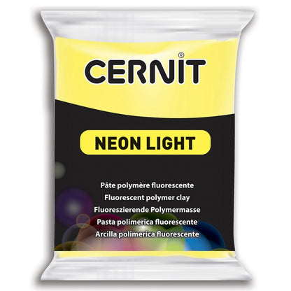 Cernit Neon Polimer Kil 56gr Yellow 700