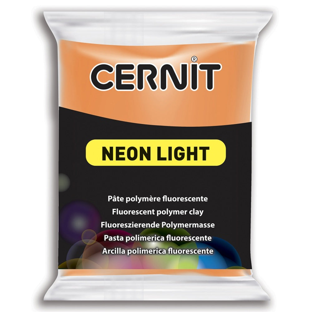 Cernit Neon Polimer Kil 56gr Orange 752