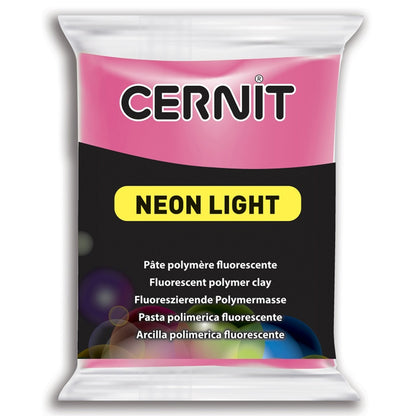 Cernit Neon Polimer Kil 56gr Fuschia 922