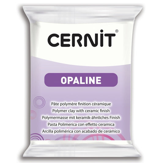 Cernit Opaline Polimer Kil 56gr White 010
