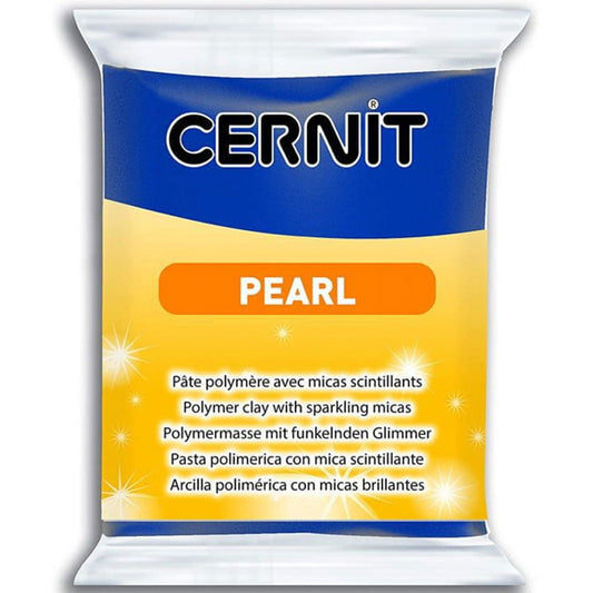 Cernit Pearl Polimer Kil 56gr Blue 200