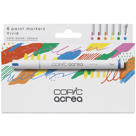Copic Acrea Marker 6'lı Set Vivid