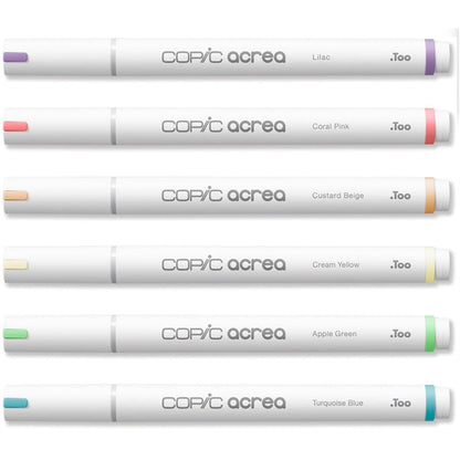 Copic Acrea Marker 6'lı Set Light