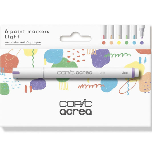 Copic Acrea Marker 6'lı Set Light