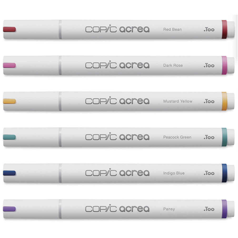 Copic Acrea Marker 6'lı Set Deep
