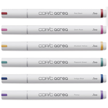 Copic Acrea Marker 6'lı Set Deep