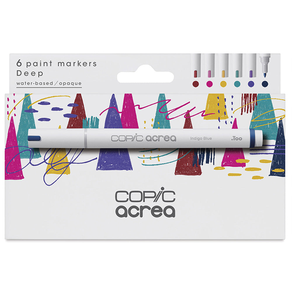 Copic Acrea Marker 6'lı Set Deep