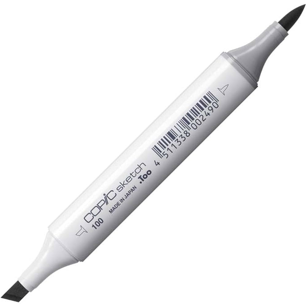 Copic Sketch Twin Brush Marker Black 100