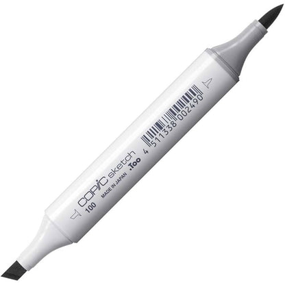 Copic Sketch Twin Brush Marker Black 100