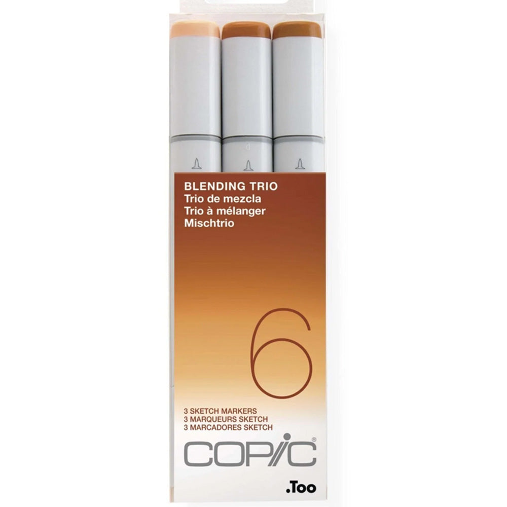 Copic Sketch 3'lü Set Blending Trio 6