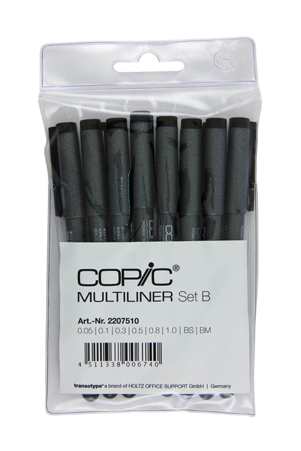 Copic Multiliner Classic 8'li Set B