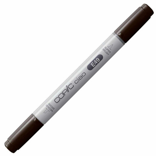 Copic Ciao Marker Dark Bark E49
