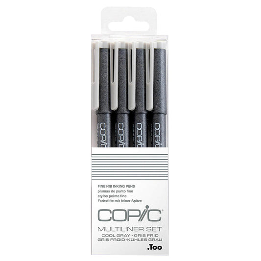 Copic Multiliner Classic Cool Grey 4'lü Set