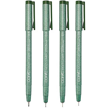 Copic Multiliner Classic Olive 4'lü Set