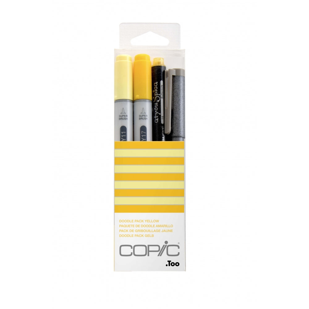 Copic Ciao Doodle Pack Yellow