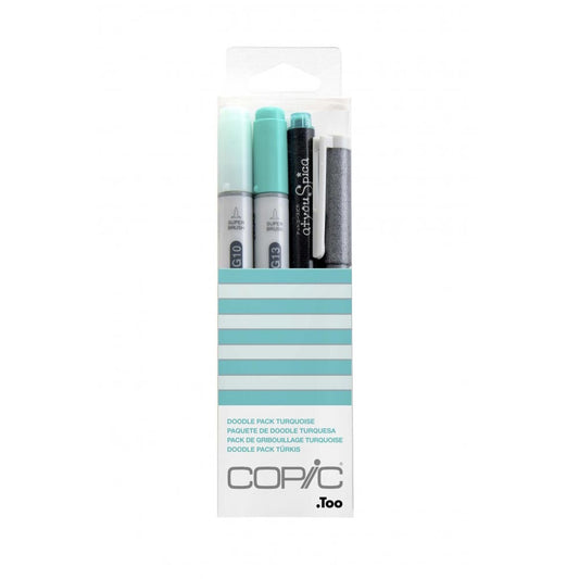 Copic Ciao Doodle Pack Turquoise