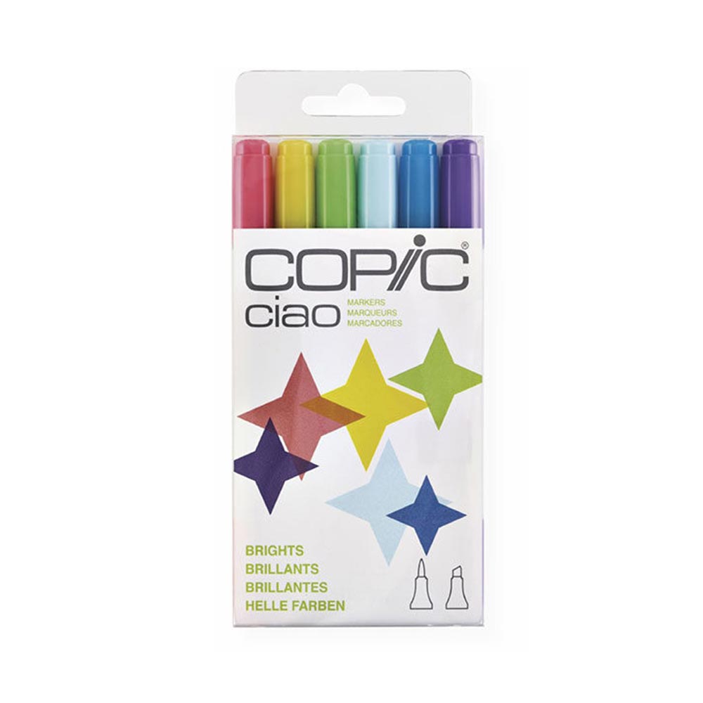 Copic Ciao 6'lı Set Brights