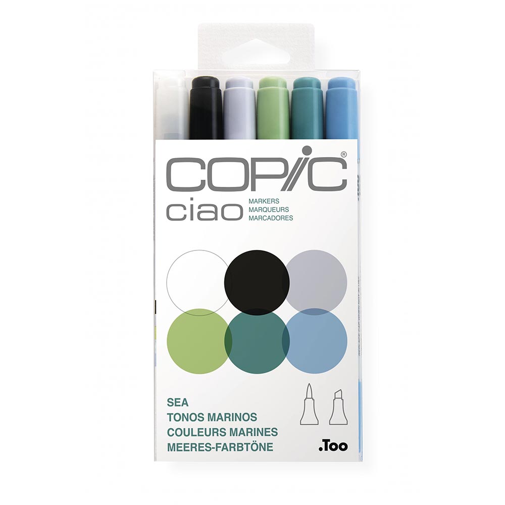 Copic Ciao 6'lı Set Sea