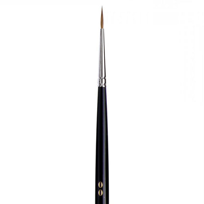 da Vinci Maestro 10 Serisi Tobolsky Kolinsky Sable Kısa Saplı Samur Yuvarlak Fırça No:2/0