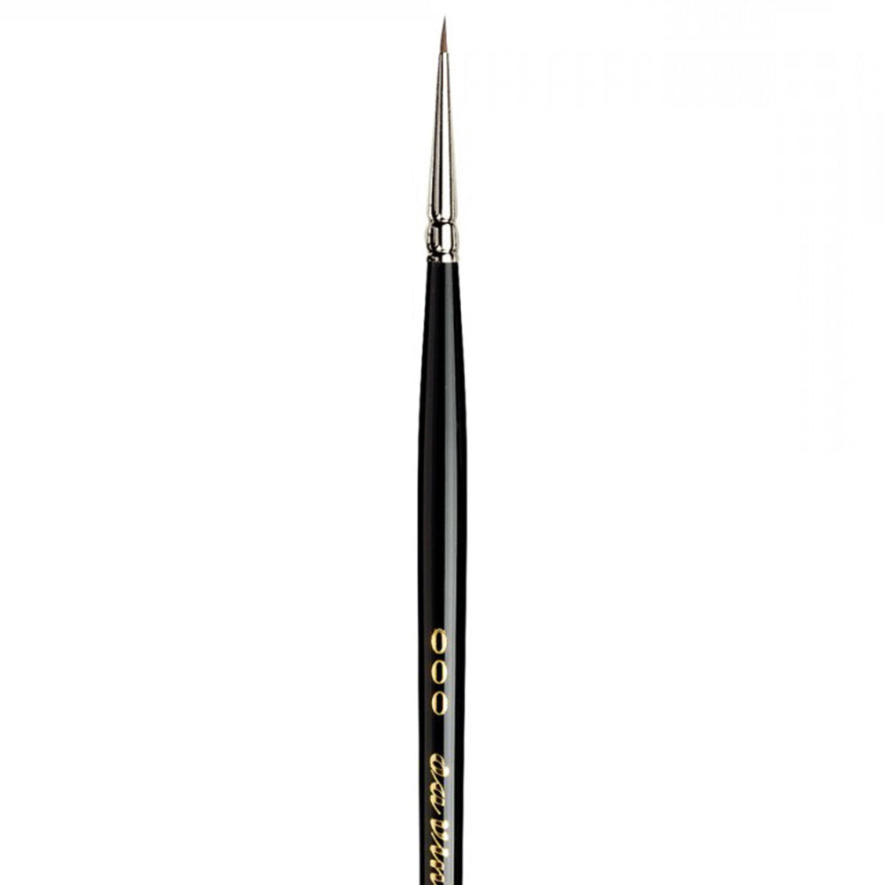 da Vinci Maestro 10 Serisi Tobolsky Kolinsky Sable Kısa Saplı Samur Yuvarlak Fırça No:3/0