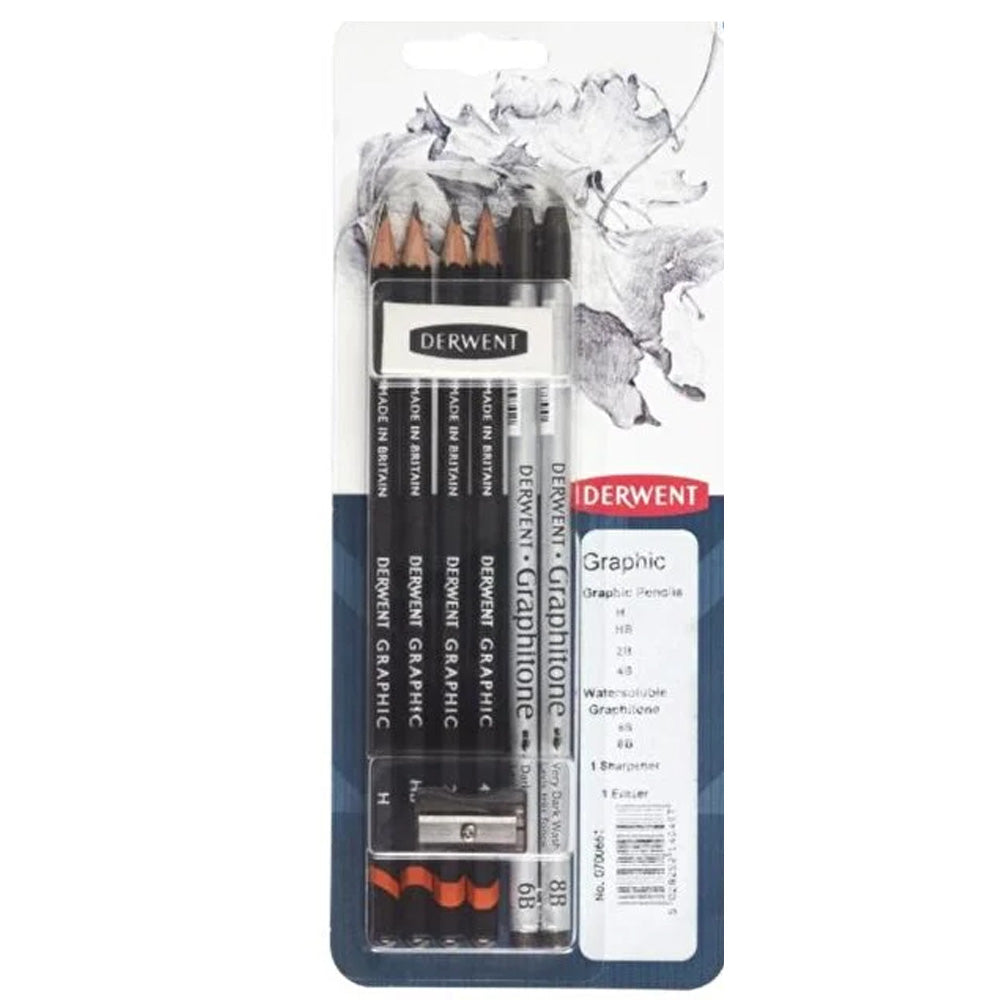 Derwent Graphic Pencil Mixed Media Blister