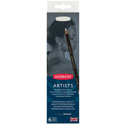 Derwent Artists Pencil 6'li Teneke Kutu