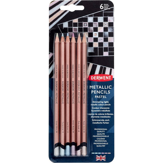 Derwent Metallic Bright 6'li Blister
