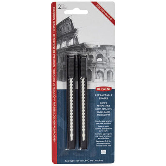 Derwent Mekanizmali Kalem Silgi 2'li Blister