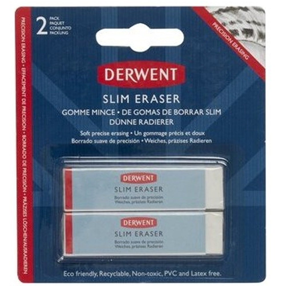 Derwent İnce Silgi 2'li(Slim Eraser)