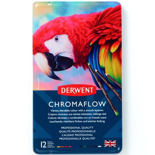 Derwent Chromaflow 12'li Teneke Kutu