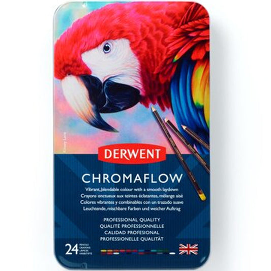 Derwent Chromaflow 24'lü Teneke Kutu