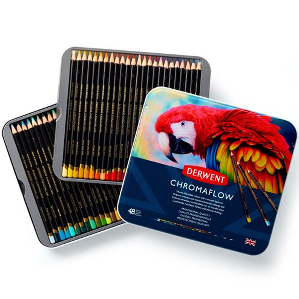 Derwent Chromaflow 48'li Teneke Kutu