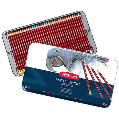 Derwent Pastel Pencil 36'lı Teneke Kutu (Pastel Kalem)