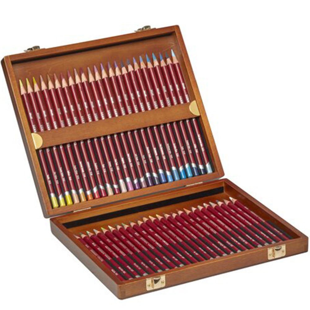 Derwent Pastel Pencil 48'li Ahşap Kutu (Pastel Kalem)