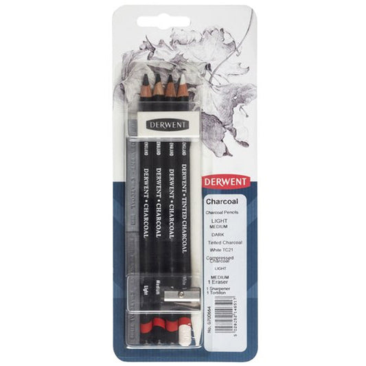 Derwent Charcoal Mixed Media Blister